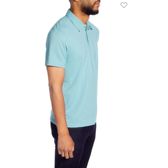 Zachary Prell Classic  Fit Aqua Polo Shirt XXL - Picture 3 of 10